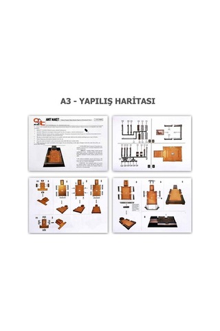Anıtkabir Maketi Demonte 33 Parça