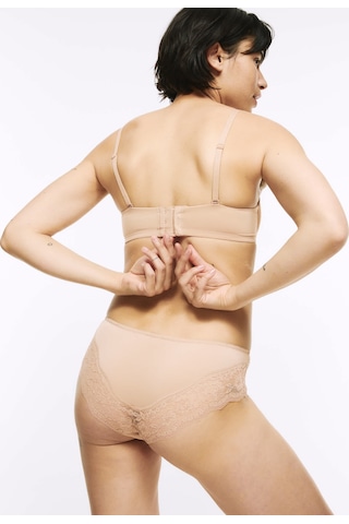 Marks & Spencer 3 Lü Dantel Detaylı Brazilian Külot Bej