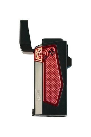 Zorro 4 Torch Pürmüz Siyah-kırmızı Metal Puro Çakmağı - Trm1012