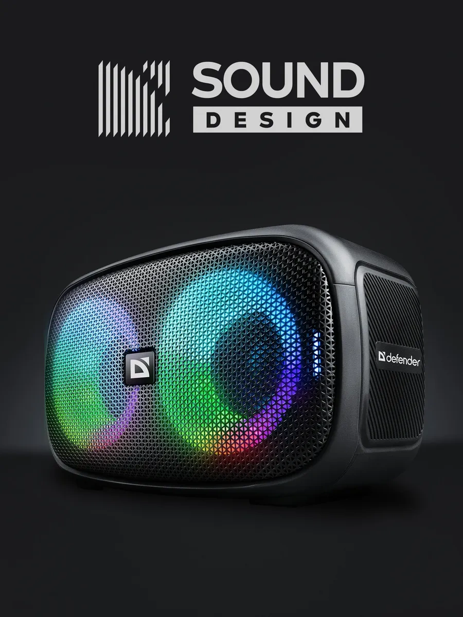 Defender Kablosuz Bluetooth Hoparlör, Aydınlatmalı 268353629