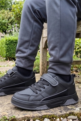 In Step Urban Ranger: Şehir-okul Kaşifi Cırtlı Siyah Unısex Sneaker