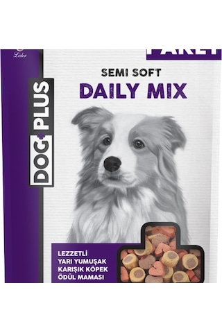 Dogplus Lezzetli Yarı Yumuşak Karışık Köpek Ödül Maması 180 Gr X 5 Adet