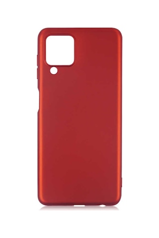 Samsung Uyumlu Galaxy M22 Kılıf Zore Premier Silikon Kapak-Rose Gold