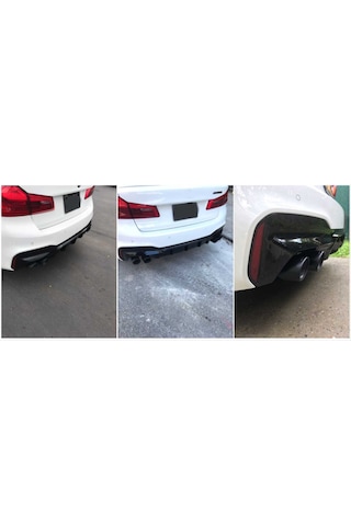 Bmw 5 Serisi G30 M5 Competıtıon Difüzör 2018 2023 Parlak Siyah