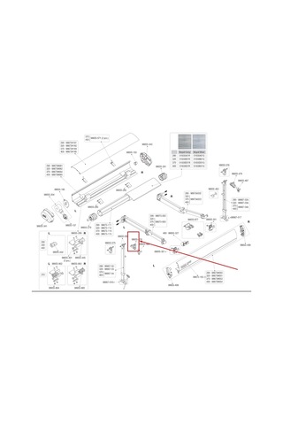 Fiamma F45s Sağ Ayak Döner/mafsal Braketi Yedek Parça