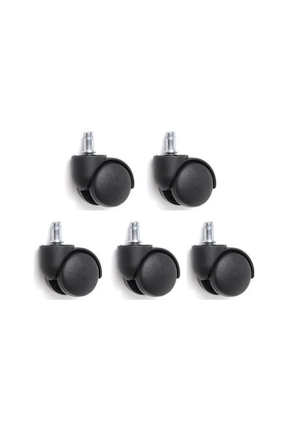 Plastik Koltuk Tekeri Ofis Büro Sandalye Geçmeli Tekerleği -5 Adet Tekerlekler