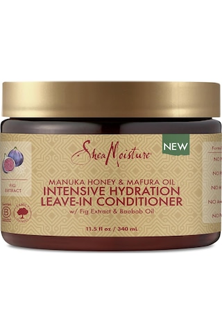 Shea Moisture Manuka Balı Ve Mafura Yağı Durulanmayan nemlendirici Saç Kremi 340 G
