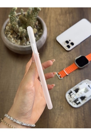 Apple iPhone 12 Pro Max Uyumlu Süper İnce Mat Ultra Thin Silikon Kılıf Çok Renkli