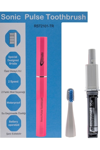 Dentindex Sonic RST2101-TR Pulse Diş Fırçası Pembe