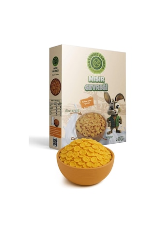 Glutensiz Fabrika Mısır Gevreği 250 Gr