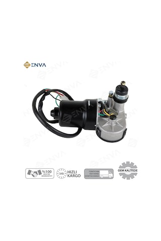 Traktör Cam Kabin Silgi / Silecek Motoru 12 Volt