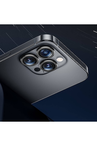 Apple Uyumlu iPhone 16 Pro Max Benks Dr Safir Kamera Lens Koruyucu Siyah