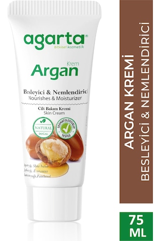 Agarta Doğal Argan Besleyici Nemlendirici Cilt Kremi 75 ML