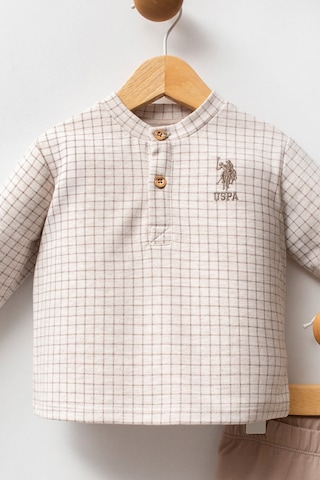 U.S. Polo Assn. U.s. Polo Assn Erkek Bebek Krem Takım 5274-48940 Krem