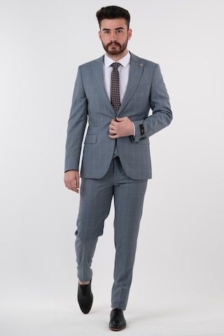 Sir Yelekli Takım Elbise (434102168) Açık Mavi