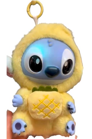 Işıklı Ve Sesli Stitch Oyuncak Sürpriz Paket Blind Box Askılı 15 Cm 1 Adet Çok Renkli