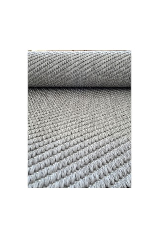 Badelya Home Lara 04 Gri Sisal İskandinav Extra Yumuşak Özel Kesim Kolay Temizlenen Salon Koridor Halısı 04-gri