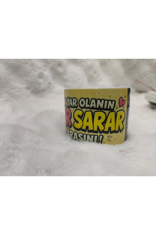 Özel Tasarım Motto Fincan3 Beyaz