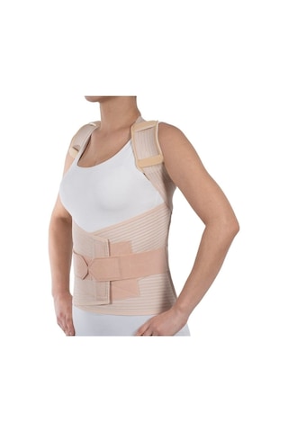 Medikaltec Dorsolomber/torakolomber Çelik/fleksible Balenli Korse - L 1