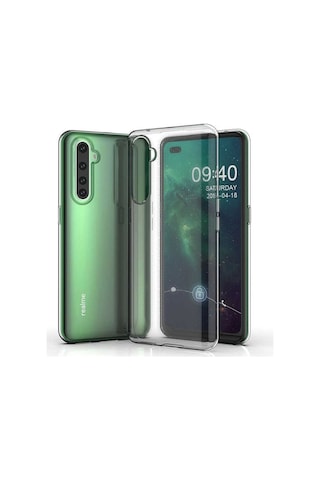 Realme 6 Pro Kılıf Zore Şeffaf Ince Ve Esnek Süper Silikon Kılıf Renksiz