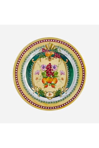 Sarı Melamin Kahvaltı Tabağı 21,5 Cm