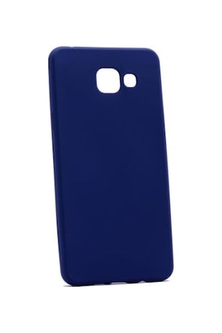 Samsung Galaxy Uyumlu A7 2016 Kılıf Esnek Yapılı İnce Slim Silikon Kapak Ryc/premier Lacivert