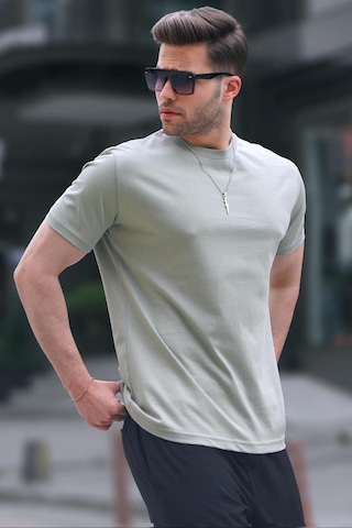 Madmext Çağla Yeşili Regular Fit Basic Erkek Tişört 6131-çağla Yeşili Çağla Yeşili