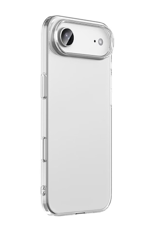Techaks Apple Uyumlu iPhone 17 Air Kılıf Zore Droga Kapak - Şeffaf Şeffaf