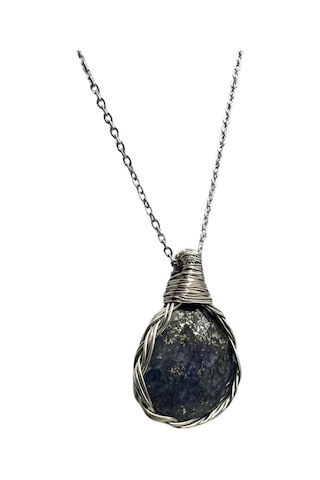 Sertifikalı Lapis Lazuli Doğal Taş Ekstra Flaşlı Aaa Kalite Bakır Tel Örme El Yapımı Handmade Çok REnkli