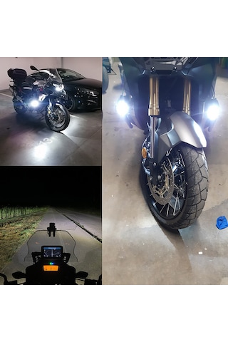 Enduro Ve Gs Serileri Uyumlu Motosiklet Led Sis Farı 12v-24v 40w
