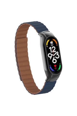 Xiaomi Uyumlu Mi Band 7 Kordon Renkli Strap Deri Loop Kordon 69