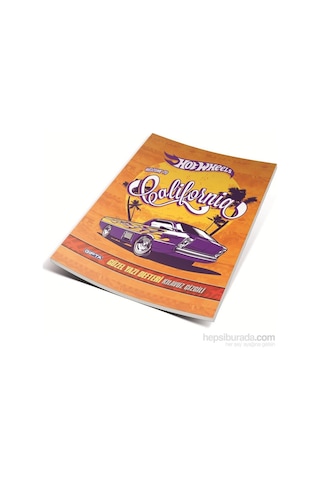 Gıpta Hot Wheels Güzel Yazı Defteri Tel Dikiş Karışık Kapak A5 40 Yaprak