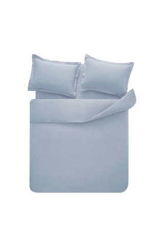 Puffy Naturalis Çift Kişilik Ranforce Yıkamalı Nevresim Takımı - Indigo