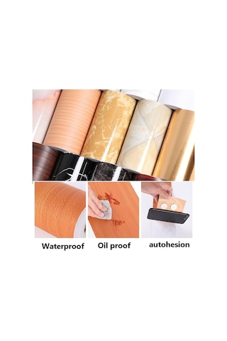 Dekoratif Duvar Kağıdı Bel 16.4ft Kendi Kendine Yapışkan Duvar Kağıdı Sınır Rulo Duvar Kabuğu Sopa Kalıplama Sınırı