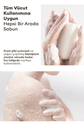 Bitkisel İçerikli Yoğun Nem, Arındırıcı Katı Duş Sabunu Mılk Baobab Original Soap Soft Laundry Vanilya