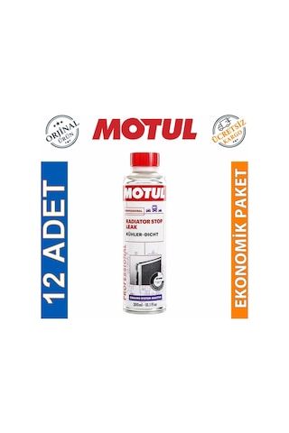 Motul Radiator Stop Leak 300 ML Radyatör Çatlak Tıkayıcı 12 Adet