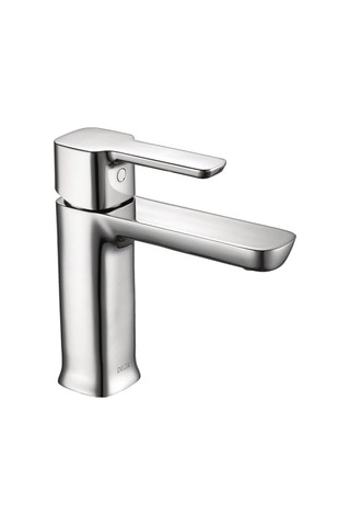 Modern Tek Delikli Bataryası Tek Saplı Bataryası Krom Lavabo Bataryası Tahliye Montajı Krom 581lf-pp Çok Renkli