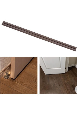 Besthome1 Suntek Kapı Alt Conta Şeridi Kahverengi, Taslak Koruması