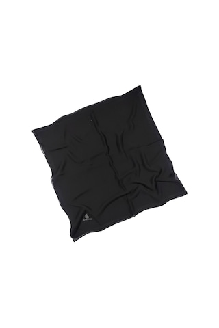Mısırlı Eşarpları Tesettür Giyim Krep Kadın Eşarp 120x120 Cm - Siyah