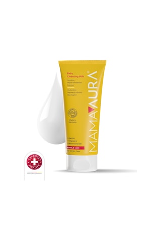 Mamaaura Bebekler Için Durulama Gerektirmeyen Temizleme Sütü - Baby Cleansing Milk 200 Ml