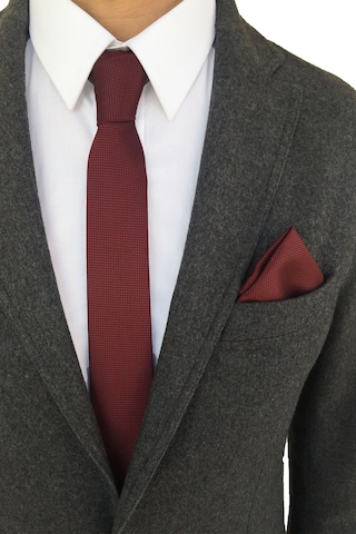 Bordo İnce Kravat Bordo