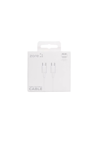 Type-c Kablo 65w Pd Hızlı Şarj Samsung Uyumlu Xiaomihuawei Uyumlu 1 Metre Beyaz Apple Uyumlu iPhone 15 16 17 18 Plus Pro Max Uyumlu Hızlı Şarj Kablosu 100 Cm