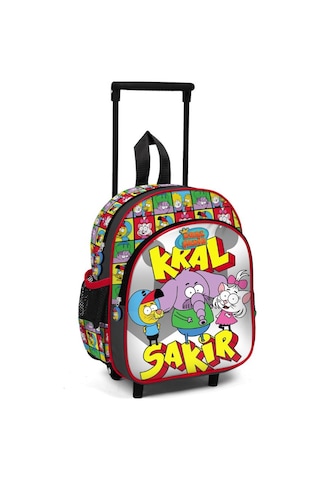 Kral Şakir Erkek Çocuk Çekçekli Anaokulu Çantası 33129