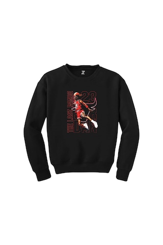 Chicago Bulls The last Dance Siyah Sweatshirt