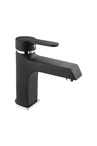 Kare Stil Mix Lavabo Bataryası Siyah 30009-K