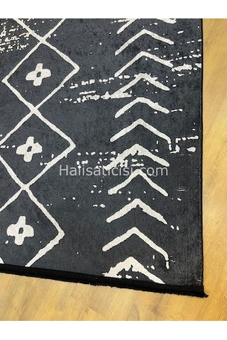 Salerno Çamaşır Makinesinde Yıkanabilir Kilim Halı Hs1013 Çok Renkli