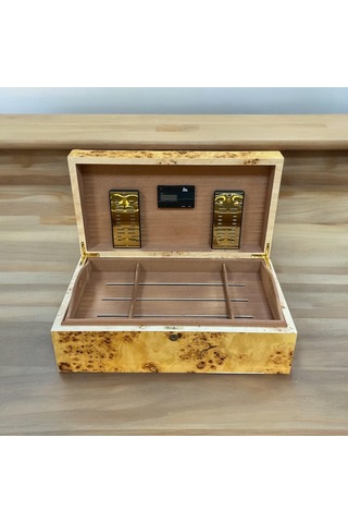 Lubinski İtaly Sedir Humidor Puro Kutusu Mapa Kavak 200's