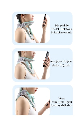 Eğimi Ayarlanabilir Boyun Desteği / Dik Durmak İçin Boyun Destek