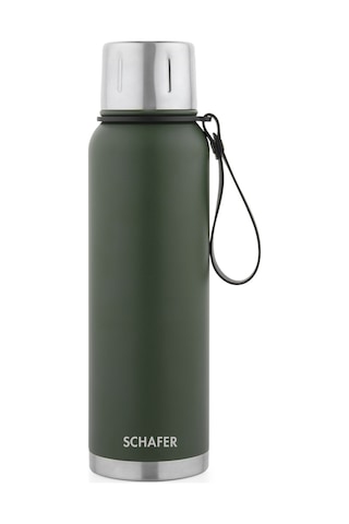 Schafer Steely Termos 1 L- Yeşil Yeşil