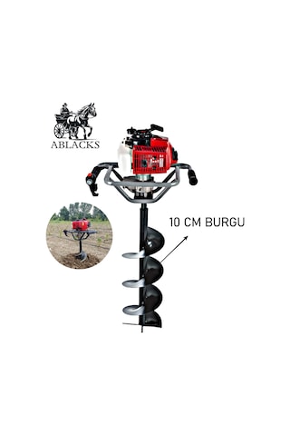 Ablacks C-52 Toprak Burgu Makinesi 10 CM Burgulu